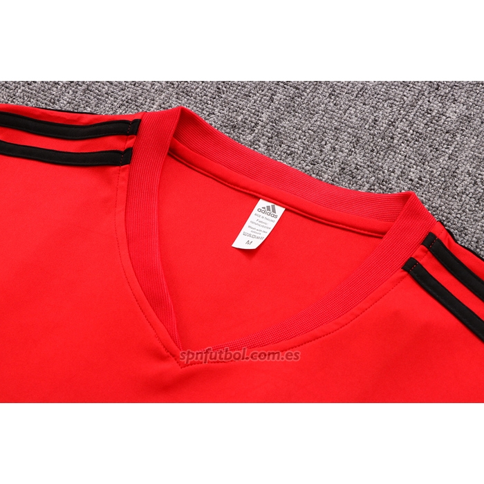 Chandal del Bayern Munich Manga Corta 2022-2023 Rojo - Pantalon Corto